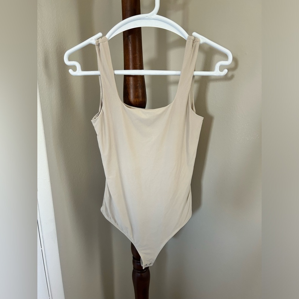 Abercrombie Cream tank bodysuit